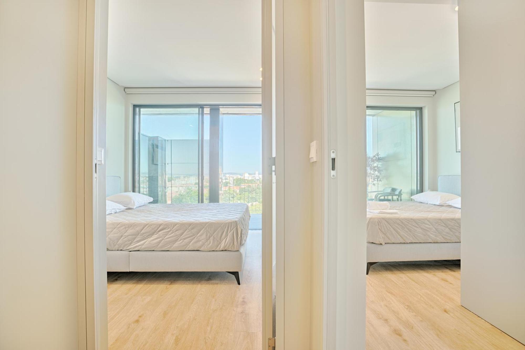 Brand New Luxurious Ap T2 - Amazing View- With Garage Διαμέρισμα Βίλα Νόβα ντε Γκάια Εξωτερικό φωτογραφία