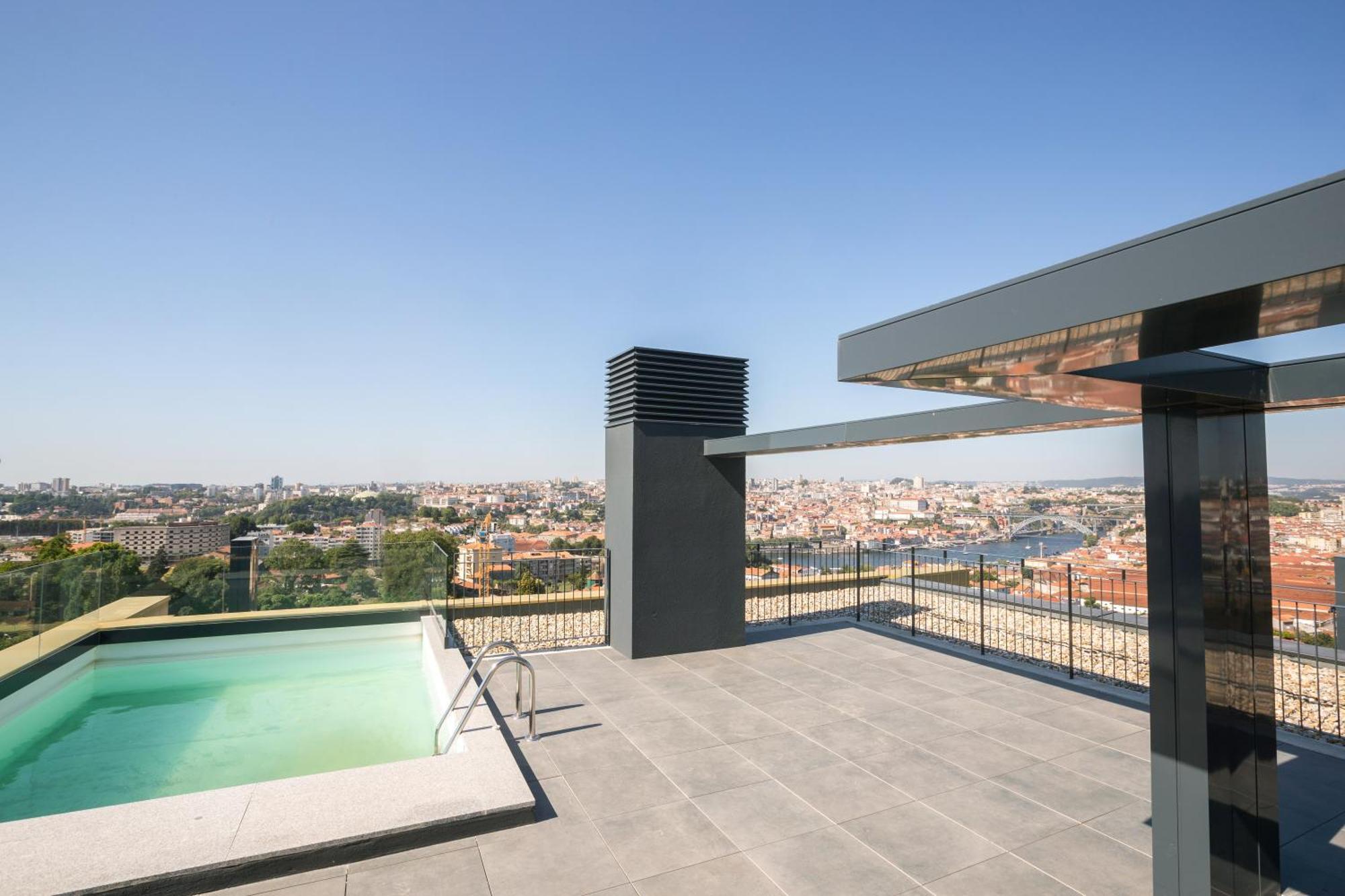 Brand New Luxurious Ap T2 - Amazing View- With Garage Διαμέρισμα Βίλα Νόβα ντε Γκάια Εξωτερικό φωτογραφία